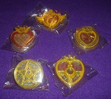 Sailor Moon 5 Paper Clips Sun-Star Stationery Complete Komplettes Set OVP