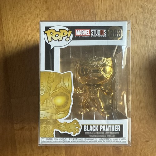 Black panther gold chrome the - black,
