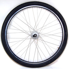 28 Zoll Komplett Vorderrad Nabendynamo +  Hohlkammerfelge mit Reifen 28 x 1,75