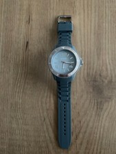 graue Digi Tech Armbanduhr mit drehbarem Ziffernblattaufsatz