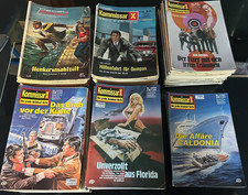 Schönme Sammlung Romanhefte Krimis Kommissar X 130 Stück von 2 - 1736 Top