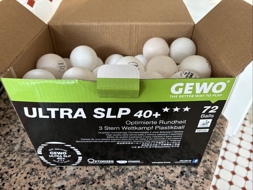 Ultra slp tischtennisbälle 3 - ultra,