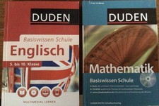 Basiswissen Schule Duden - Mathematik Und Englisch