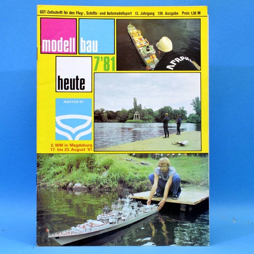 Modellbau heute 1981 gst ddr - modellbau, 7
