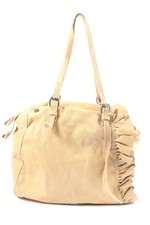 REPLAY Schultertasche Groß Damen Tasche creme Casual-Look