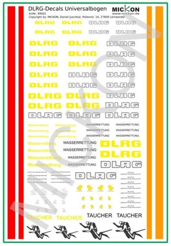 Decals für dlrg - decals,