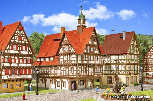 Kibri 38907 rathaus bad - kibri,