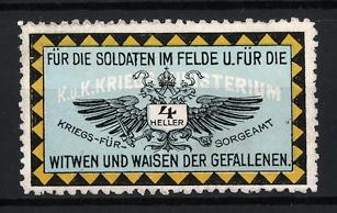 Reklamemarke für die soldaten - reklamemarke,