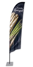 Spargel BEACHFLAG Gerade 330