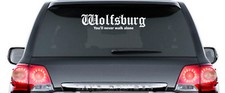 WOLFSBURG You'll never walk alone - Aufkleber - ca. 60 cm lang - TOP