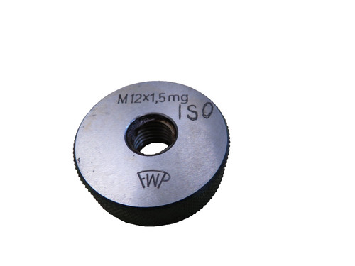 Gewinde lehrring 1 - 12, mg