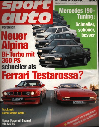 Zeitschrift sport auto von - auto,