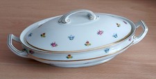 Rosenthal Schüssel mit Deckel Aida mit Blumenmuster 20er Jahre Vintage