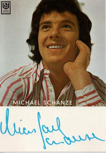 Autogramm michael schanze - -,