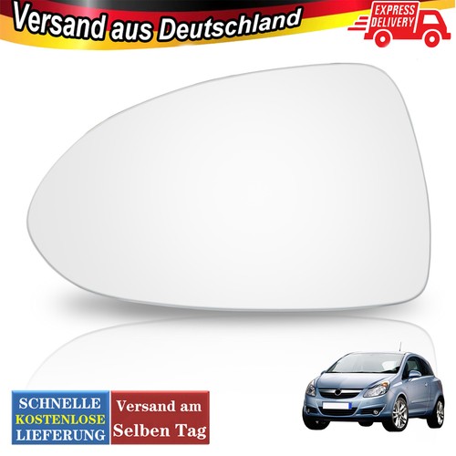 Links fahrerseite spiegelglas - fahrerseite,