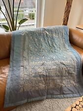 BASSETTI Plaid 135x190 BRENTA G1 grau DECKE Kuscheldecke TAGESDECKE Zudecke NEU