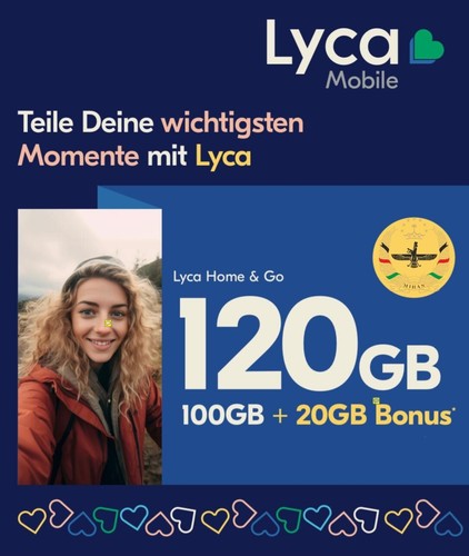 Lyca mobil prepaid sim karte - sim,