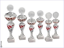 Pokal "Ellen" - 8 Farben / 6 Größen inkl. Gravur / Emblem **alles fertig**