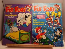 Rolf Kauka's Fix und Foxi -Band 27 (26. JG v. 1978) und Band 29 (29. JG v. 1981)
