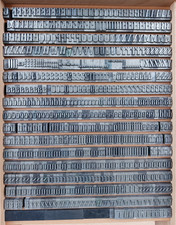 Mondial 36 Punkt - Bleisatz