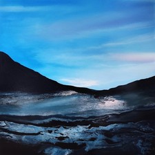 Abstraktes Bild Landschaft