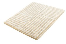 Kleine Wolke Badteppich CHELSEA LBH 140x80x2 cm beige Badematte Badvorleger
