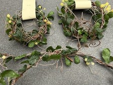 3er Set Mini Mistel Girlande