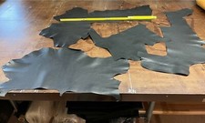 Ziegenleder schwarz 1kg