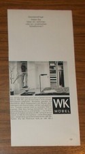 Seltene Werbung WK MÖBEL WK