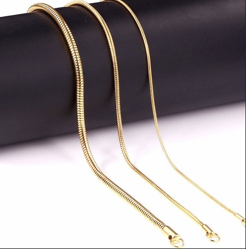 Edelstahl schlangenkette 2mm - edelstahl,