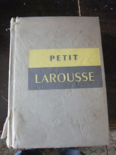 Petit larousse dictionnaire - petit,