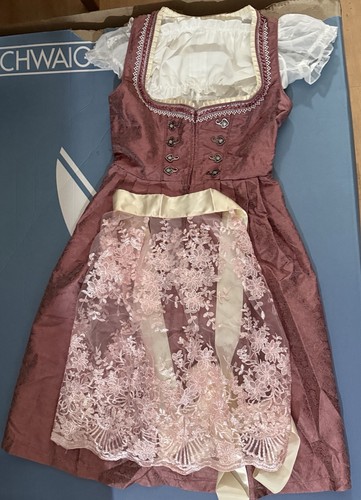 Dirndl rosa teilig - rosa,
