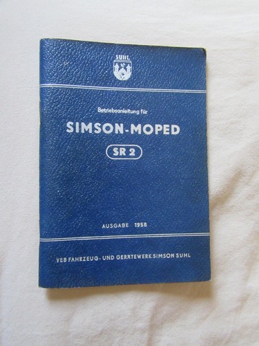 Simson moped - moped, sr
