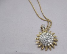 Vintage Distel Brosche Clip