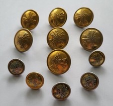 UdSSR Knöpfe ZOLL Durchmesser 14 und 22 mm МОСШТАМП 1965, 1967 г..