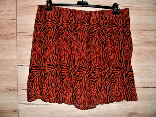 Damen rock zebra luftig - ",