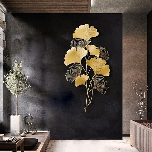 Wanddeko ginkgo blätter aus - ginkgo-blätter,