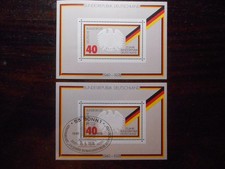 BRD / Bund: 2 x Block 10 -