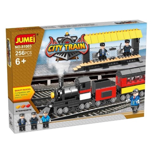 Bausteine jumei city train 256 - bausteine,