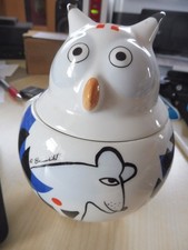 Villeroy & Boch Porzellan Dose Eule Rosemarie Benedikt Animal Park Deckeldose