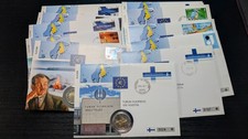 2 Euro Gedenkmünze Finnland im Numisbrief / Numisbriefe Briefmarke + Münze