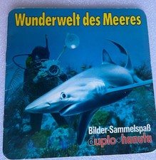 Ferrero Album: Wunderwelt des Meeres,  Komplett alle Duplo & Hanuta Bilder 1978