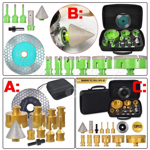 M14 diamant fliesenbohrer - m14, set