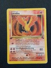 Pokémon Karte • Lavados • Fossil Set • 1 Edition • 27/62 • deutsch • Vintage