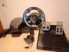 ? Logitech Driving Force Lenkrad ⚙️ Force Feedback Pedale PS2 PC Racing Wheel