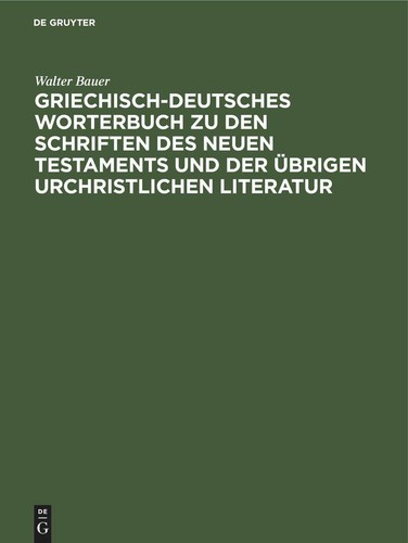 Griechisch-Deutsches