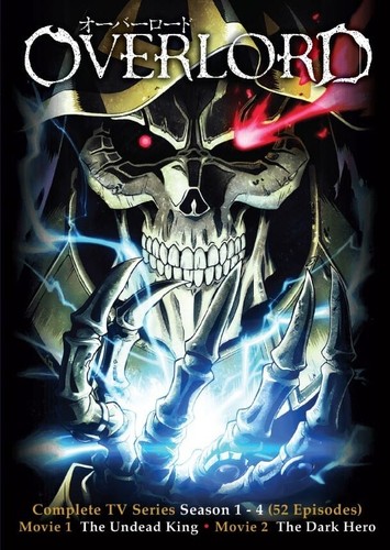 Dvd anime overlord staffel - anime,