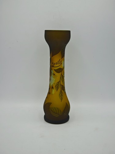 Tip galle cameo glas vase - glas,