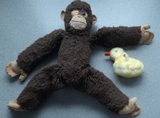 2 x alte Steiff Tiere für den