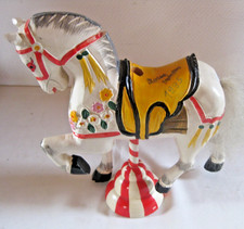 Karussellpferd Pferd Schimmel